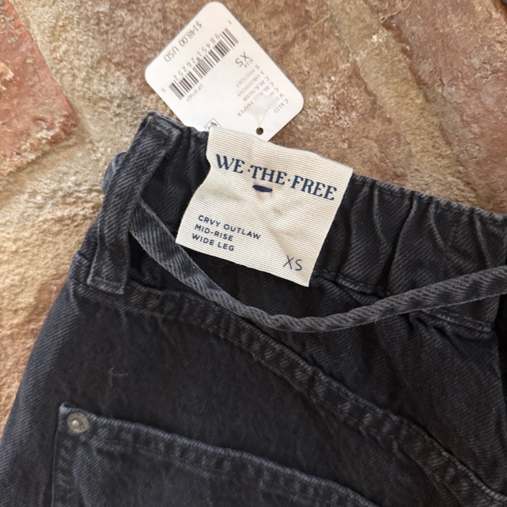 ⭐️NWT We The free Crvy Outlaw Wide Leg Jeans⭐️ - Picture 10 of 10